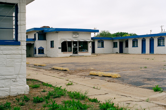 Ogallala (7) Lakeway Lodge, a disused motel