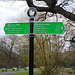 Capital Ring sign, Springfield Park
