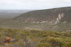 Climbing dunes on flank of Mt Sturt West