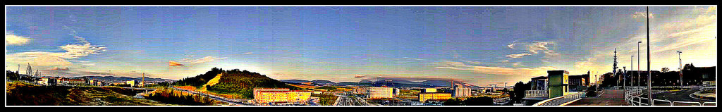 Pamplona: panorámica desde Monjardín.