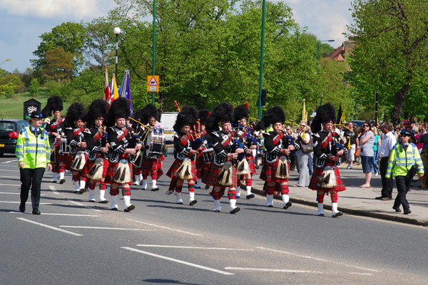 ipernity: St George's Day parade, Chingford - by Jen Pedler