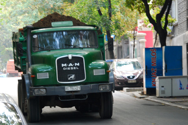 Belgrade truck