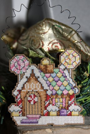 Gingerbread House Ornament 1/18/11