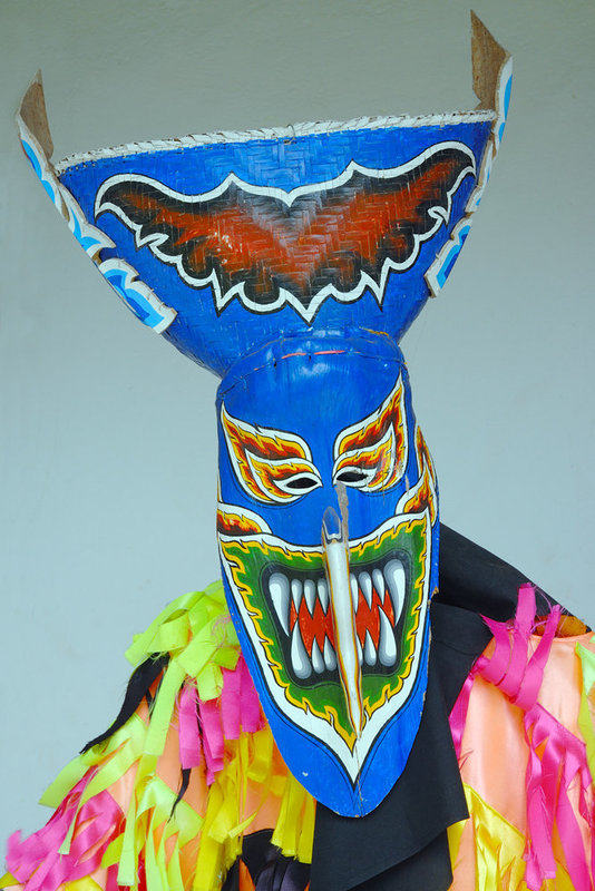 Mask for Pee Ta Khon Ghost festival