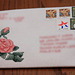 Roses Mailart (Front) 7/24/09