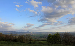 Paysage drômois au crépuscule (2)
