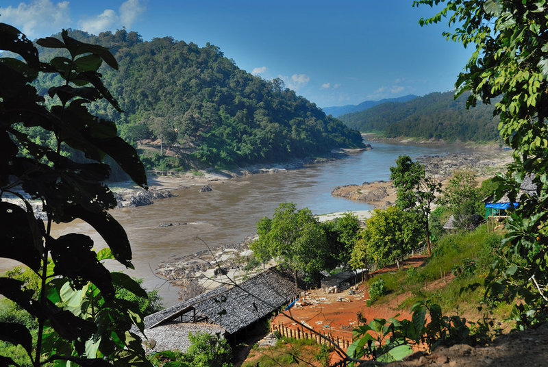 View to the Salween river