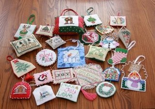 Stitched Ornament Collection