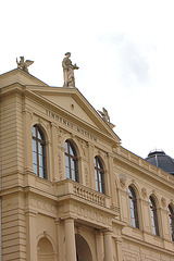 Palas Atena, greka diino, filino de Hera kaj Zeŭso sur la Lindenau-muzeo en Altenburg