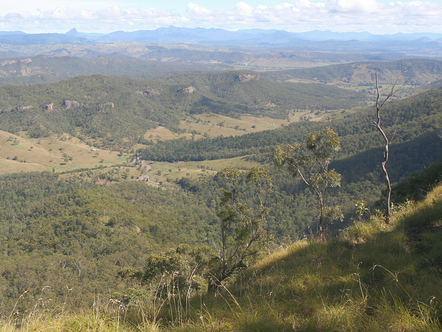 View from Green Mountains, Qld