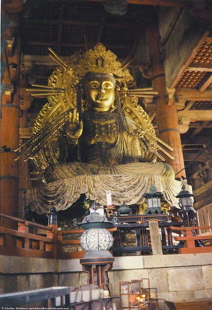 Japanese Buddha statue Nara