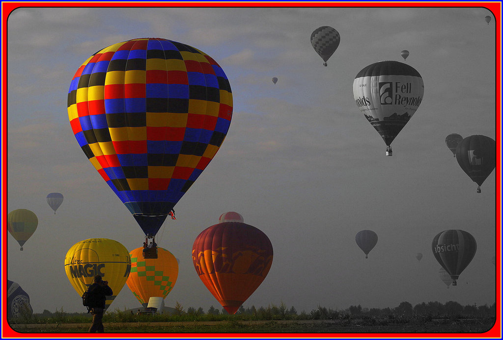 Plus grand rassemblement de... ballons