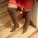 La jolie Flory en mode bottes à talons hauts / Sexy Flory in a high-heeled boots mood - 1er octobre 2012.