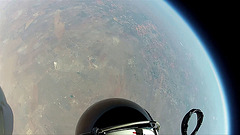 GoPro Hero shot from Mission To The Edge of Space (6)