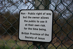 Owned by British Province of the Society of Jesus