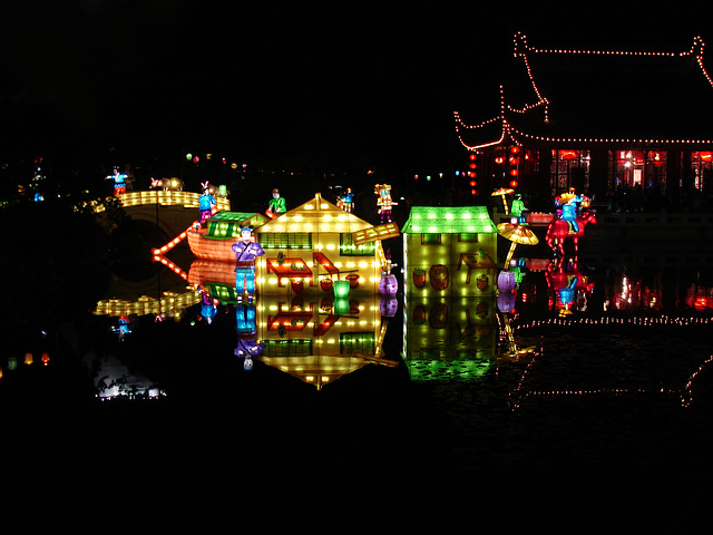 La magie des lanternes chinoises / The magic of chinese lanterns - 10 septembre 2010.