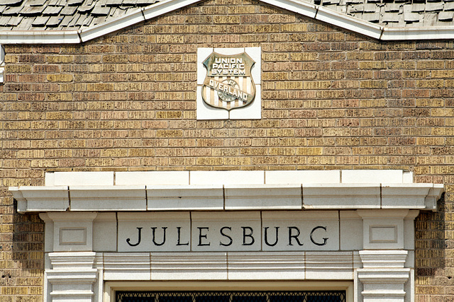 Julesburg, Colorado Railroad Depot