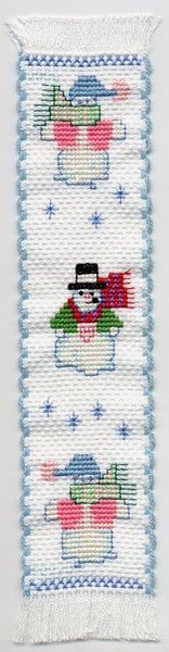 Snowman Bookmark 2/19/06