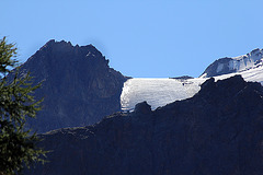 Blick auf die Gletscher im Langtauferertal