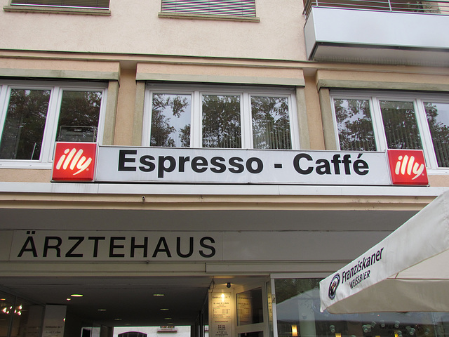 Caffé bis der Arzt kommt