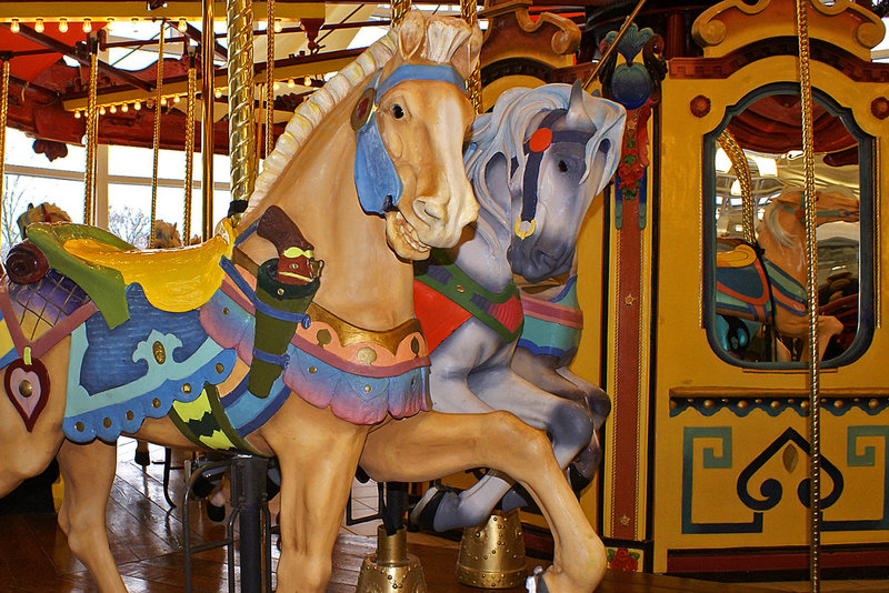 Painted Ponies – The Carousel at Willow Grove Park Mall, Philadelphia