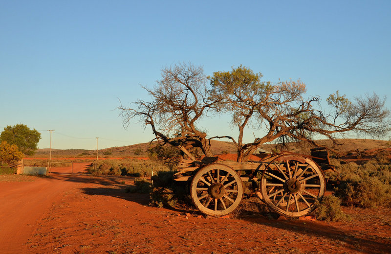 At the old farm