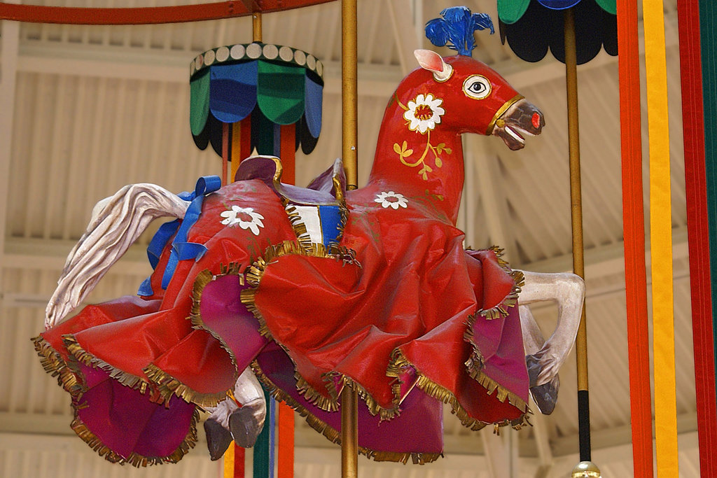 Jousting Steed – Fantasy Carousel, Willow Grove Park Mall, Philadelphia