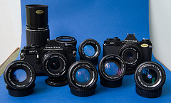 Pentax MV and MV1 with my M series lenses