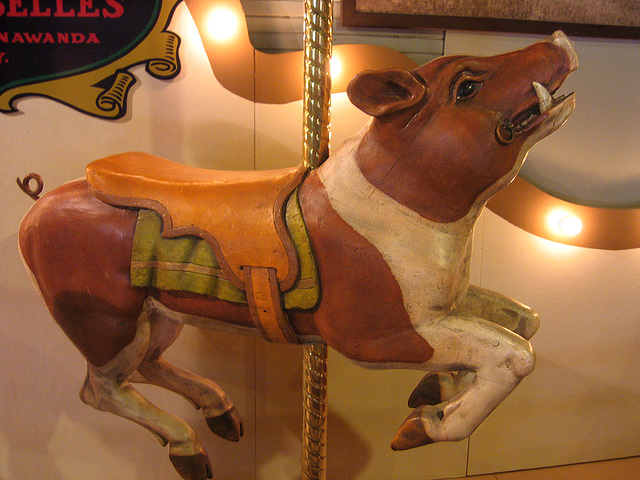 Boar – Herschell Carrousel Factory Museum, Tonawanda, New York