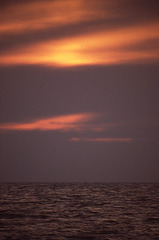 Cloudy Sanibel sunset