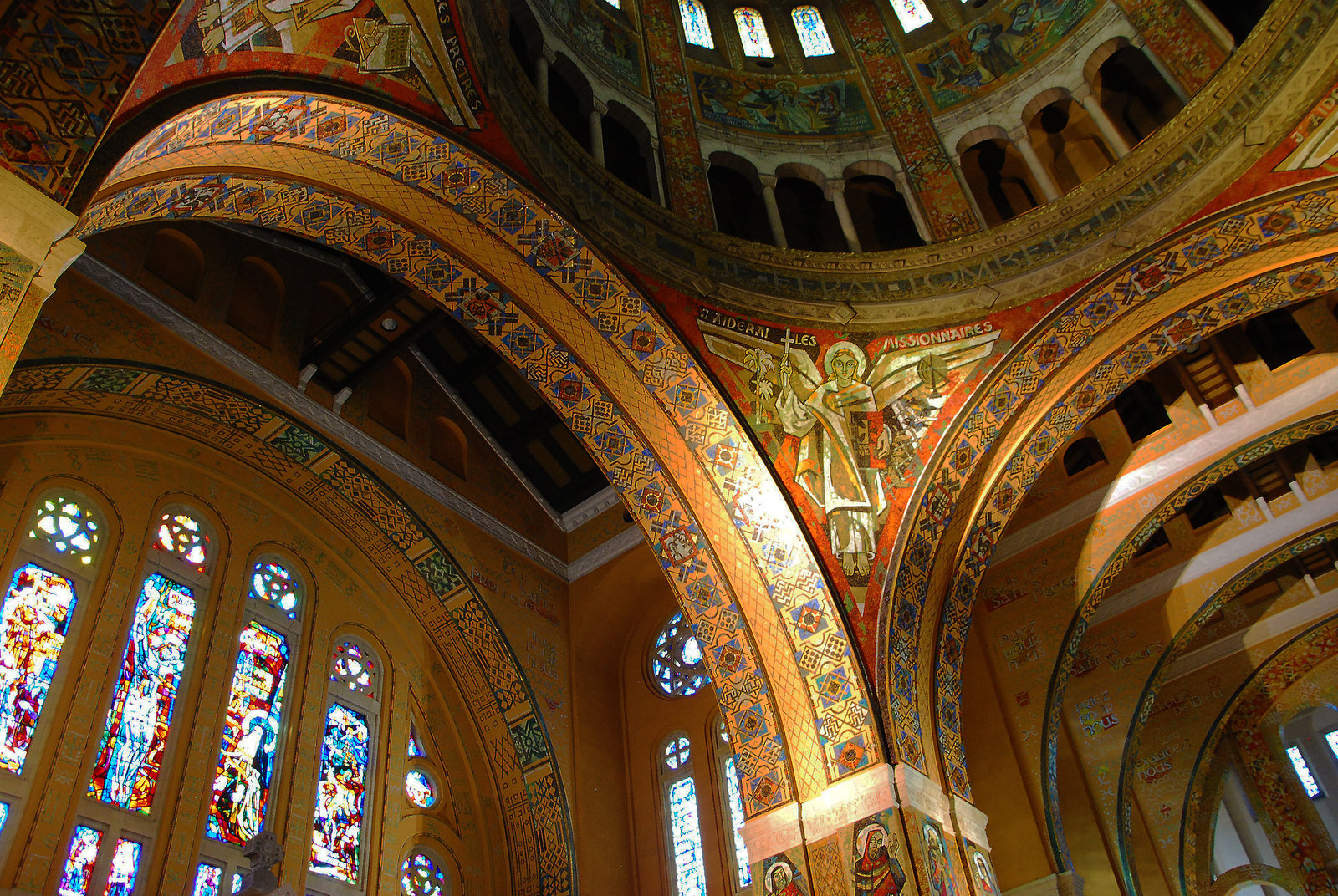 A la croisée du transept
