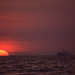Captiva sunset with shrimp boat