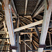 Inside the castle roof