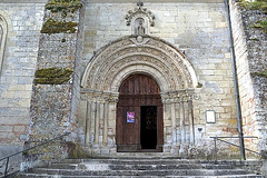 Portail de la Collégiale St-Denis d'Amboise - Indre-et-Loire