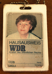 Carola Stern - endoma identigilo de radiostacio WDR