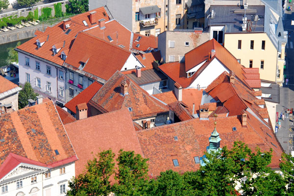 Ljubljana roofs 2