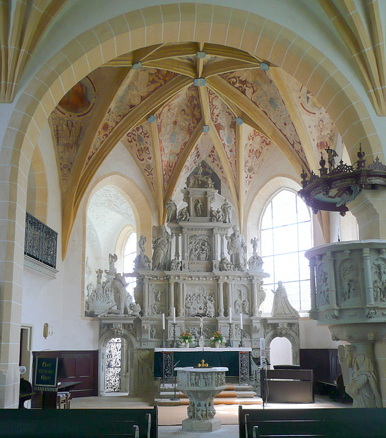 Kirche in Lauenstein - Osterzgebirge