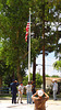 Raising the New POW-MIA Flag in Veterans Park (1187)
