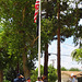Raising the New POW-MIA Flag in Veterans Park (1187)