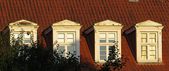 Fenster im Abendlicht