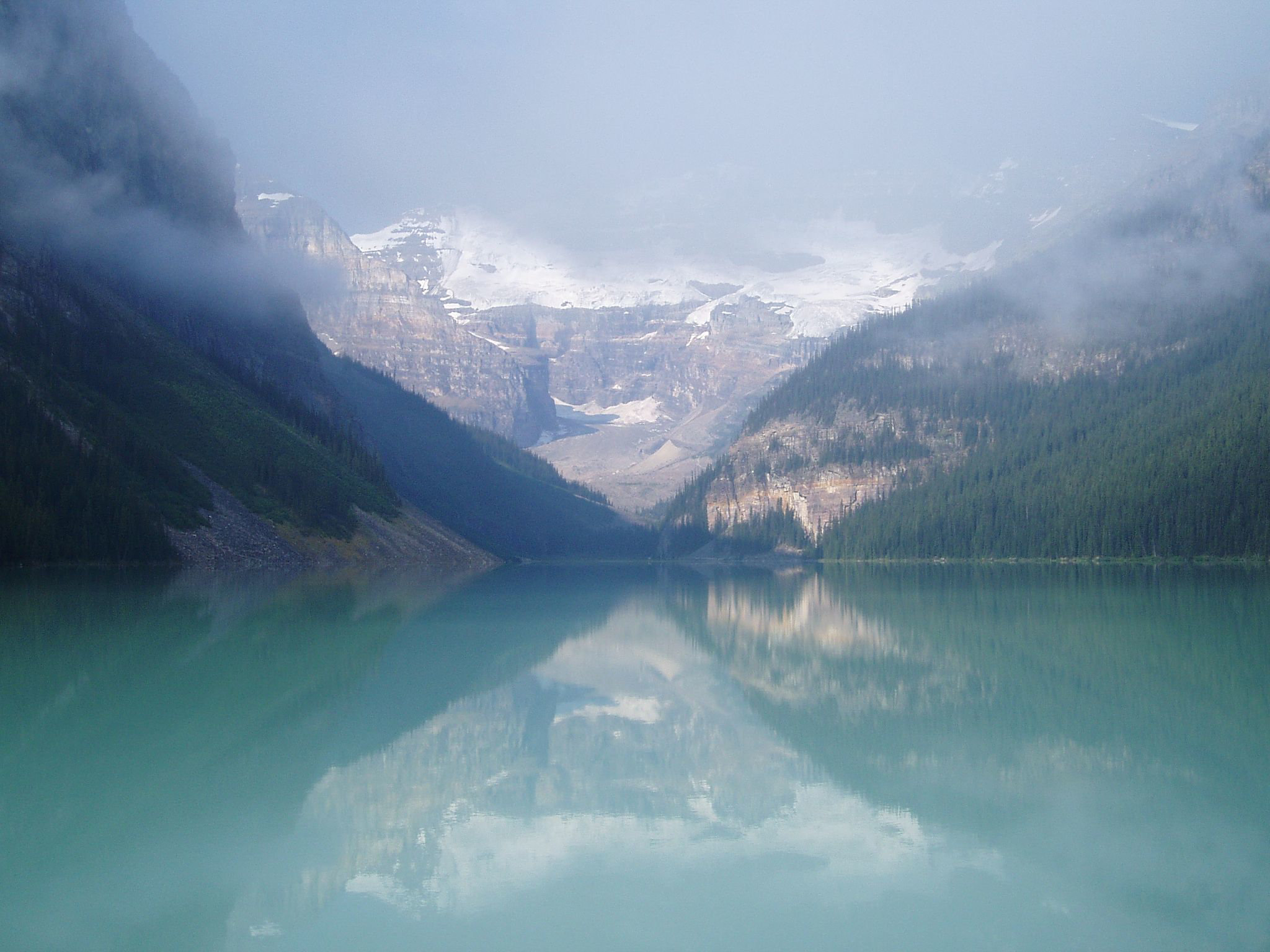 Misty Lake Louise