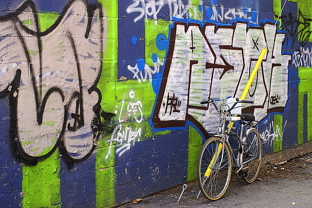 Alleyway in Mile End, Montreal