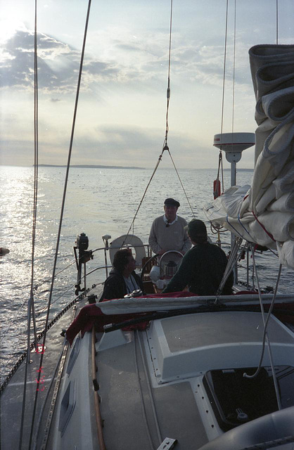 William F. Buckley Jr. at the helm