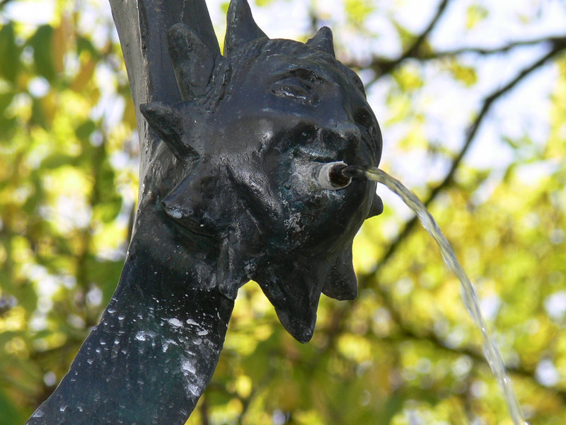 Viktualienmarkt München - Karl-Valentin-Brunnen