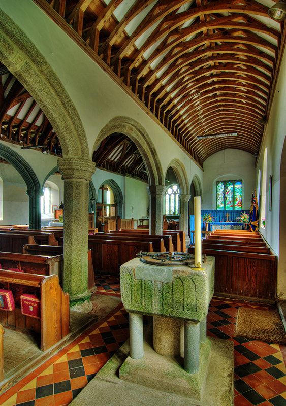 St Gennys interior HDR and sharpen small