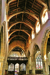 adderbury church interior c14