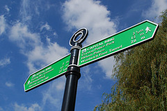 Capital Ring sign Biggin Wood Capital Ring sign Biggin Wood