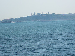 Sultanahmet vue depuis le Bosphore.