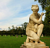 dans le parc de l'abbaye