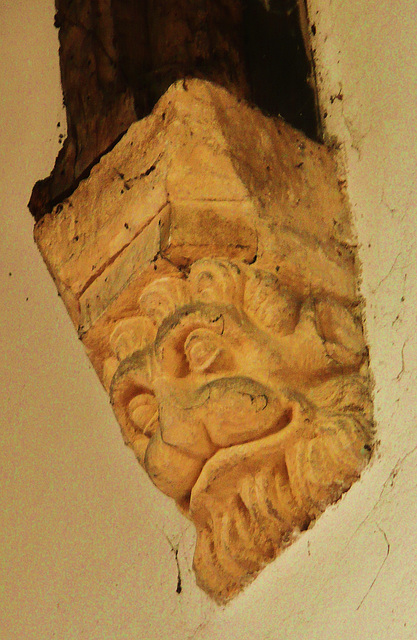 somerton lion corbel